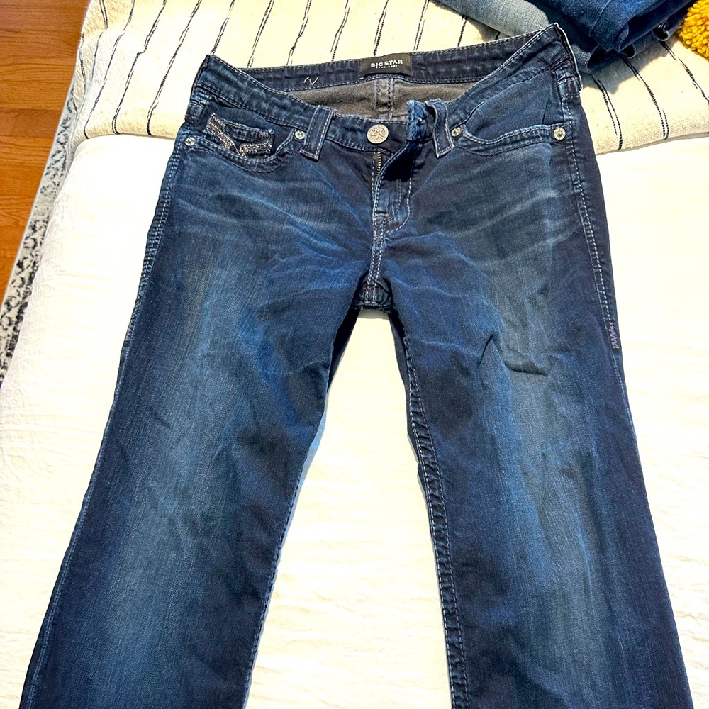 Big Star jeans, boot cut, size 30L